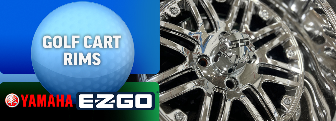 Golf Cart Rims at Lake Erie Golf Cars