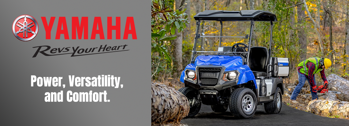 Yamaha Umax Utility Vehicle at Lake Erie Golf Cars