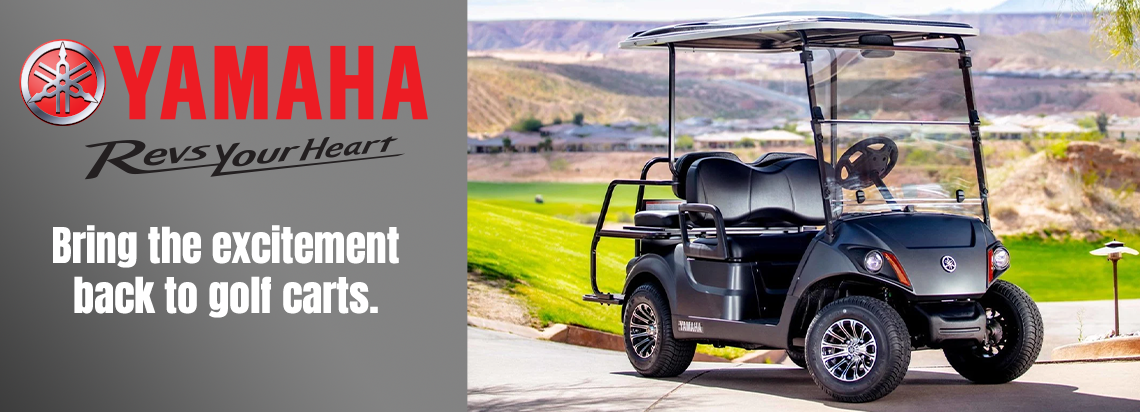 Yamaha Drive PTV at Lake Erie Golf Cars